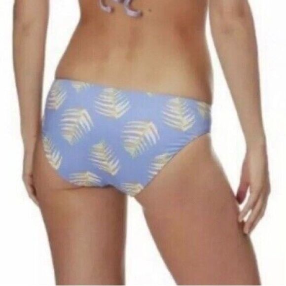 Patagonia | Women Sunamee Bikini Bottom Palms of my Heart Violet Blue | M - Picture 2 of 7